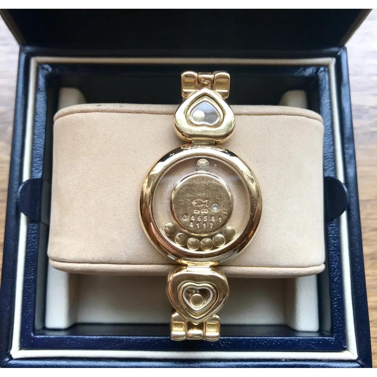 Buy Chopard Happy Diamond yellow gold watch online - Vintage