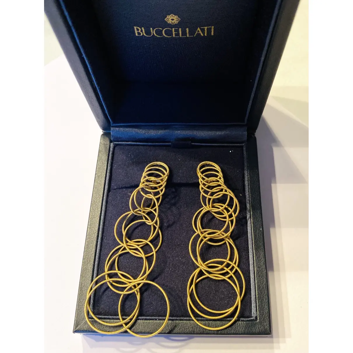 Buy Buccellati Hawaii yellow gold earrings online