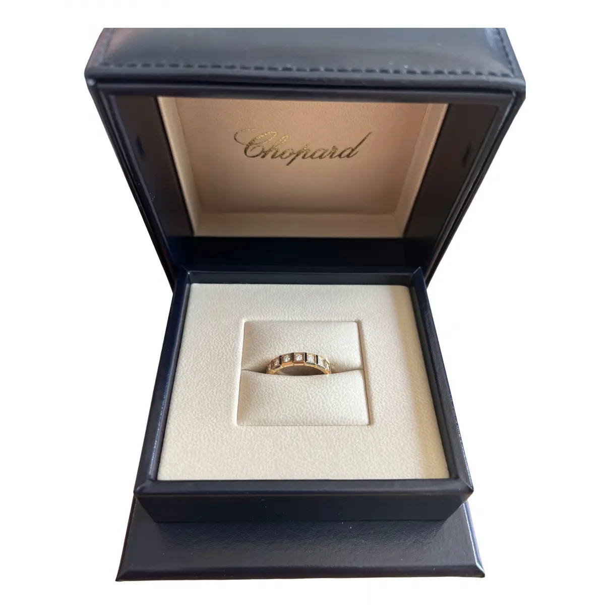 Ice Cube yellow gold ring Chopard