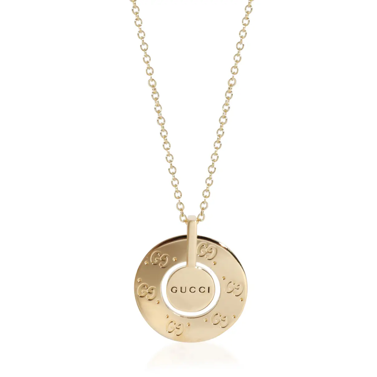 Icon yellow gold necklace Gucci