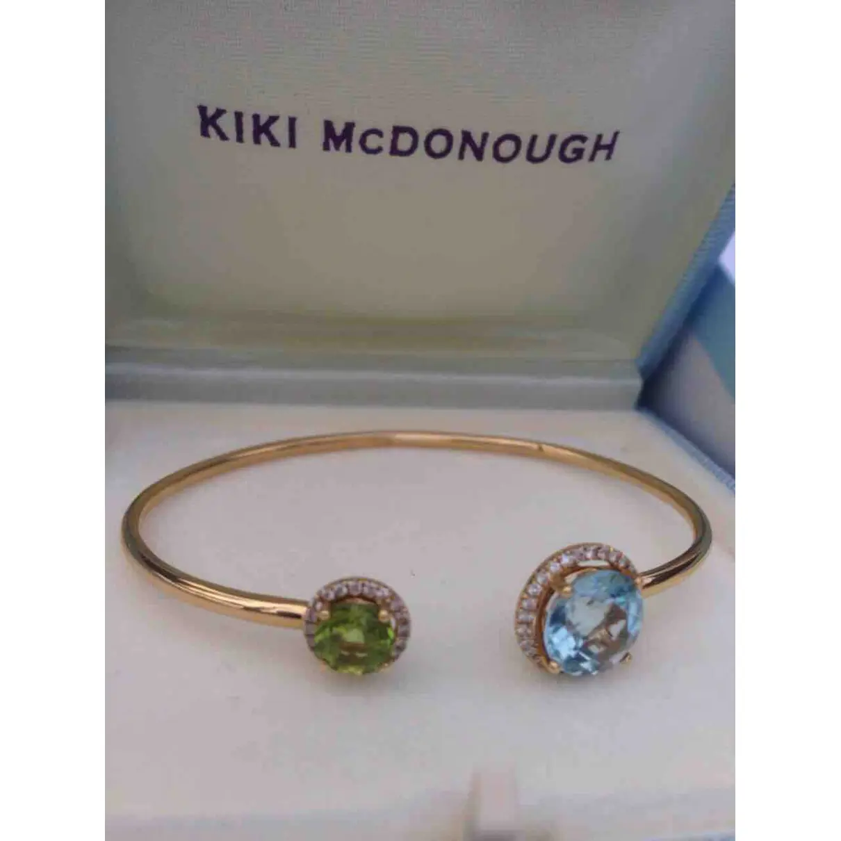 Kiki Mc Donough Yellow gold bracelet for sale