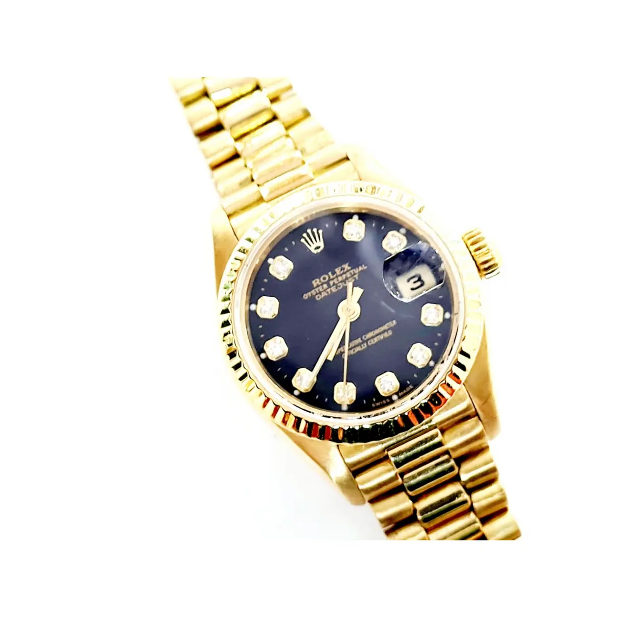 Buy Rolex Lady DateJust 26mm yellow gold watch online
