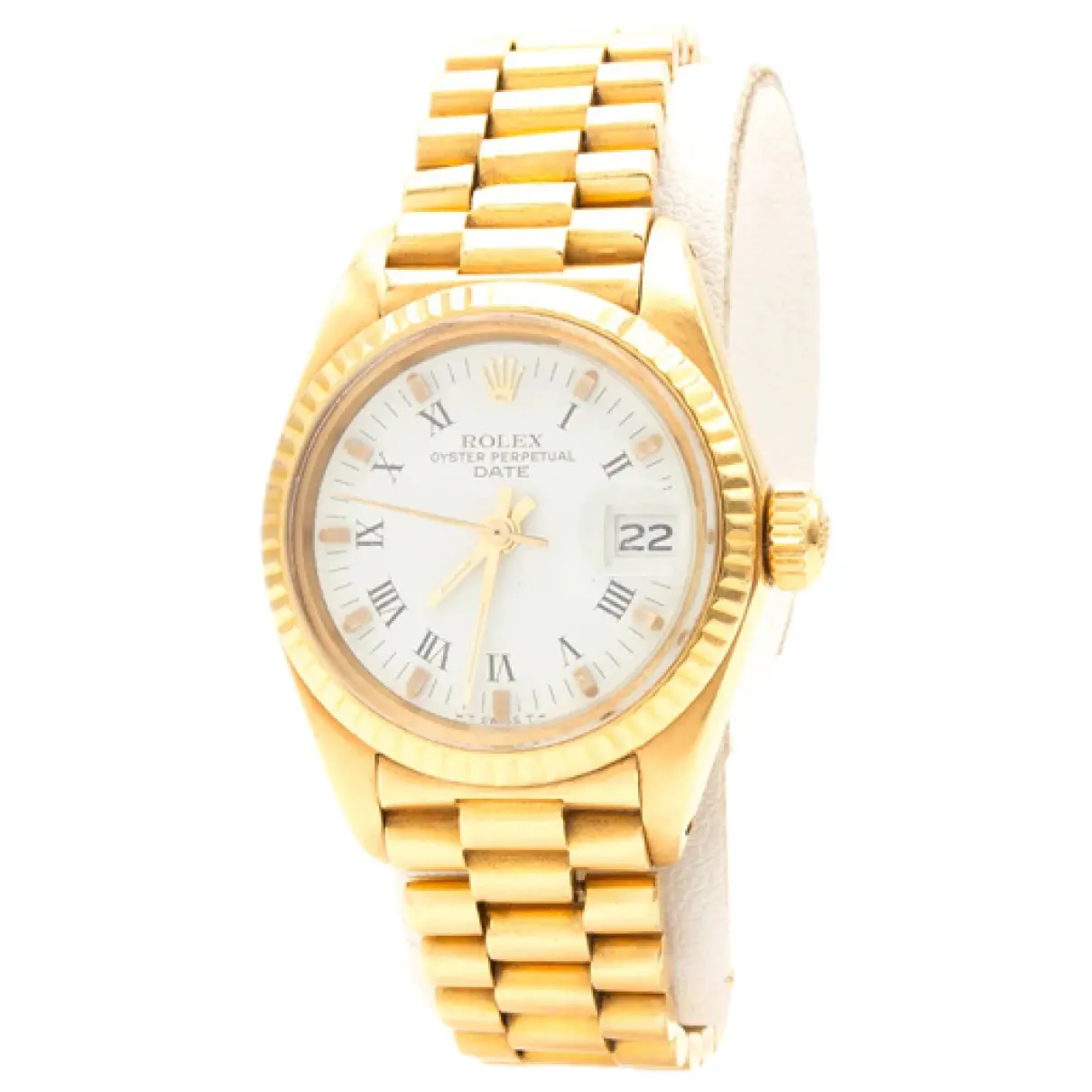 Lady DateJust 26mm yellow gold watch