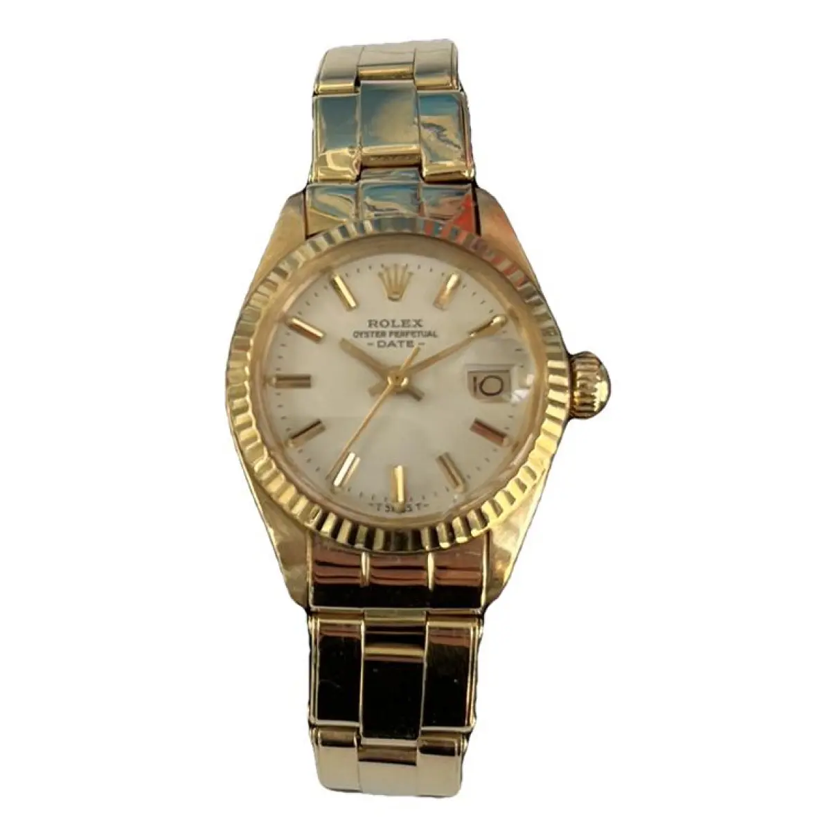 Lady Oyster Perpetual 26mm yellow gold watch Rolex