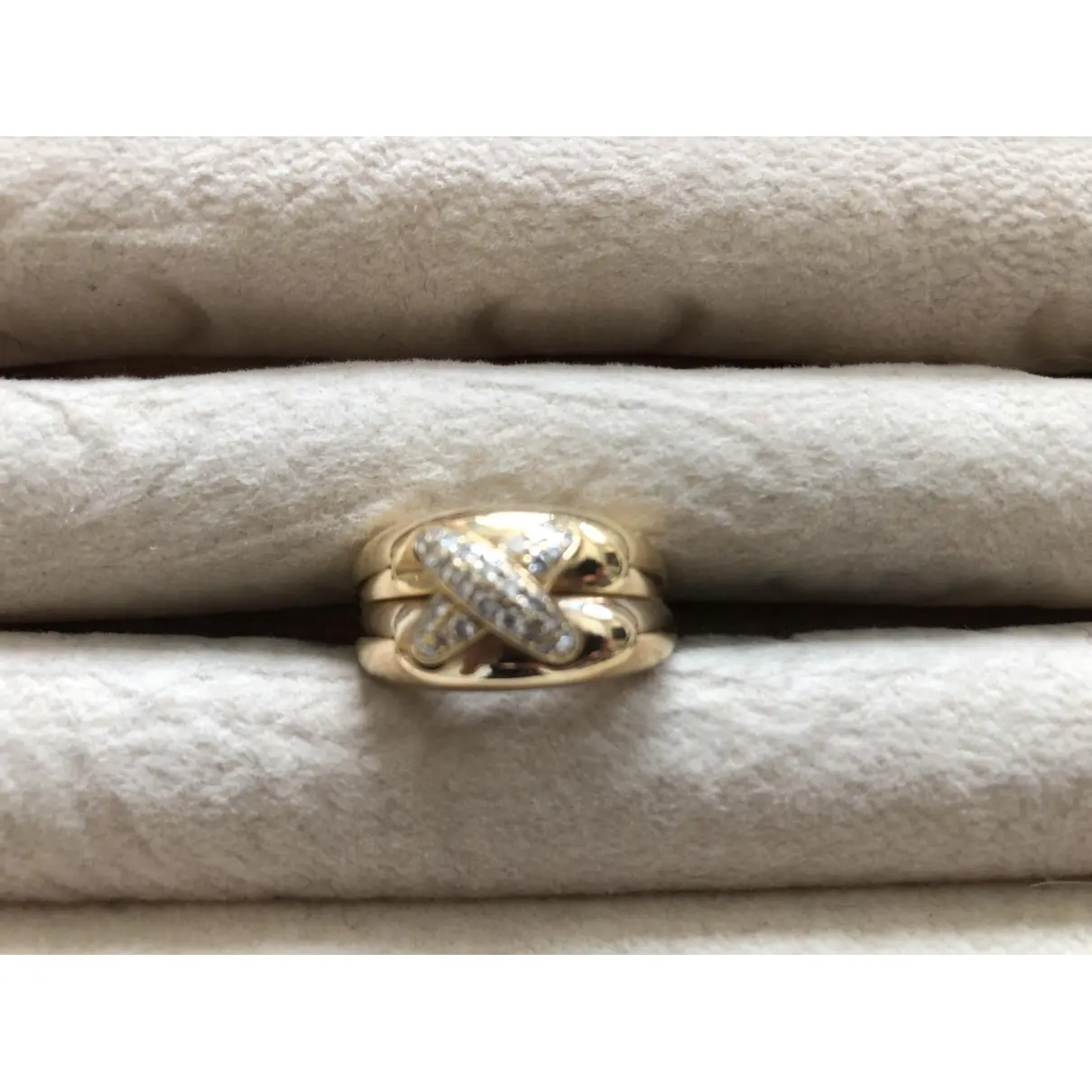Buy Chaumet Liens yellow gold ring online - Vintage