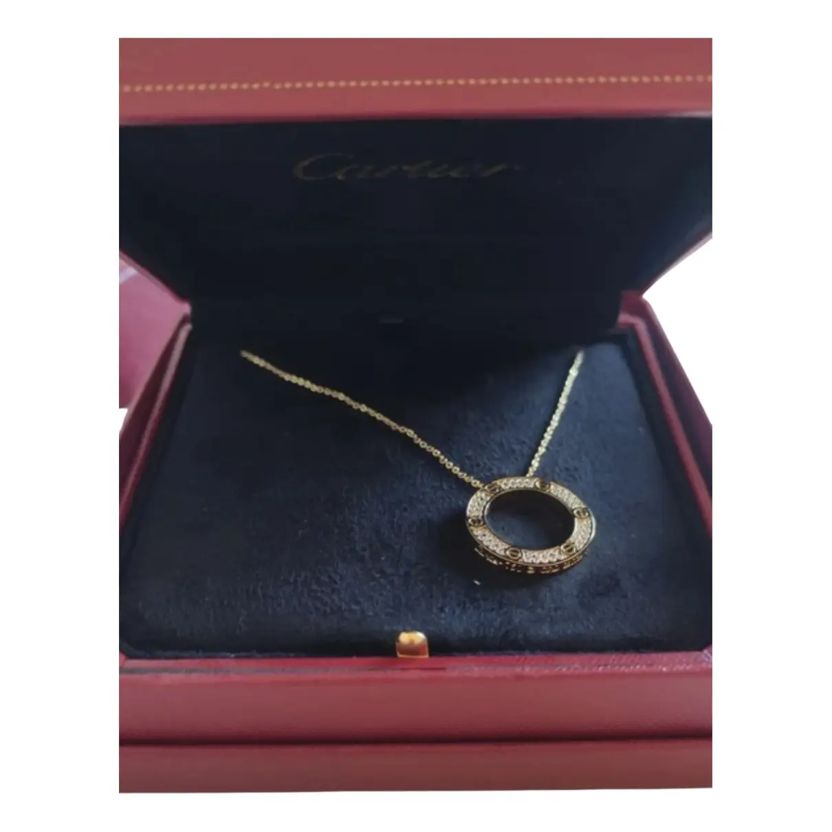 Love yellow gold necklace Cartier