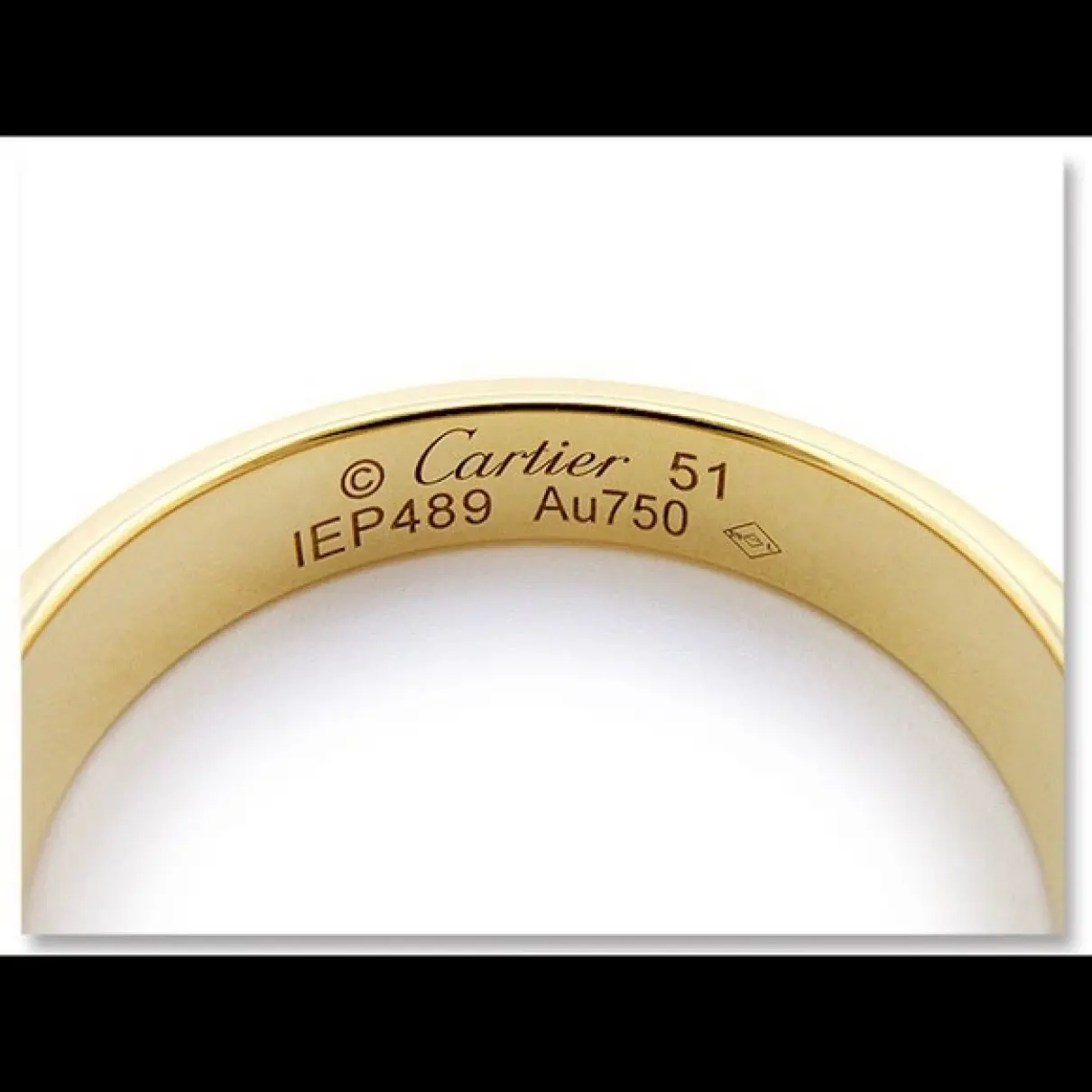 Love yellow gold ring Cartier - Vintage