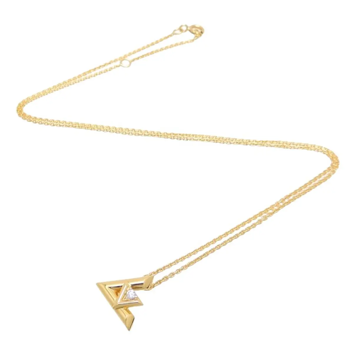 LV Volt One yellow gold necklace
