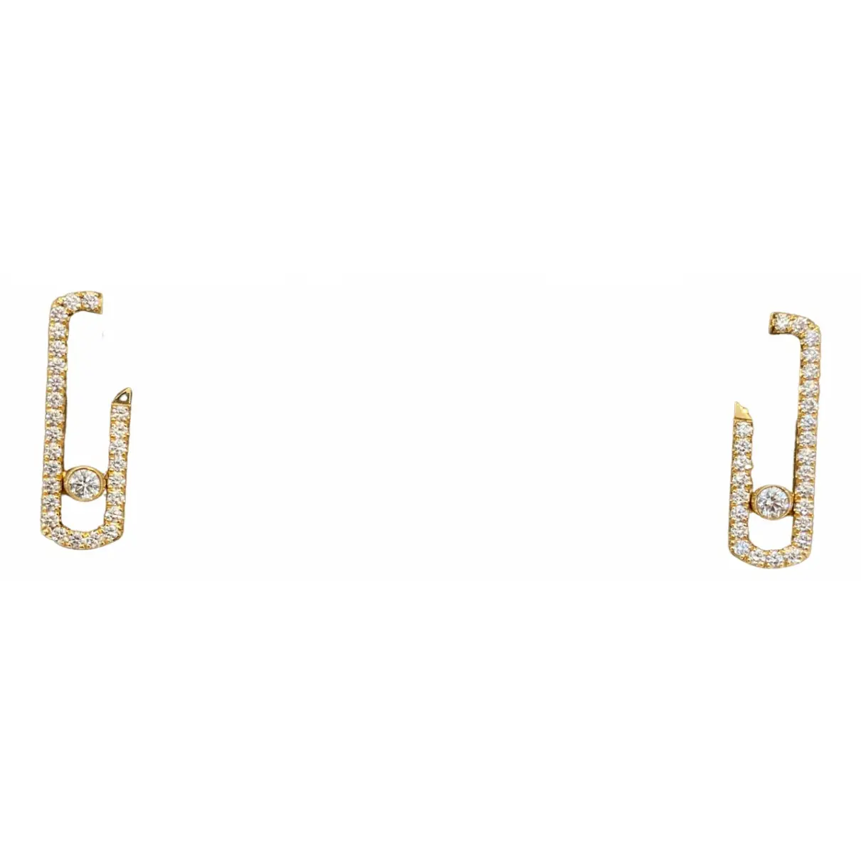 Move Addiction yellow gold earrings Messika