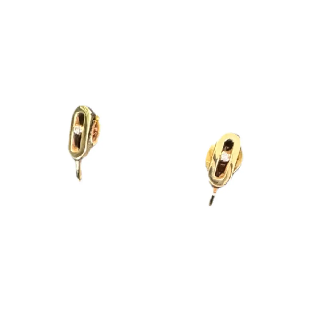 Move Classique yellow gold earrings