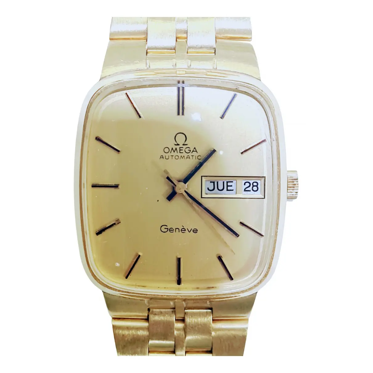 Yellow gold watch Omega - Vintage