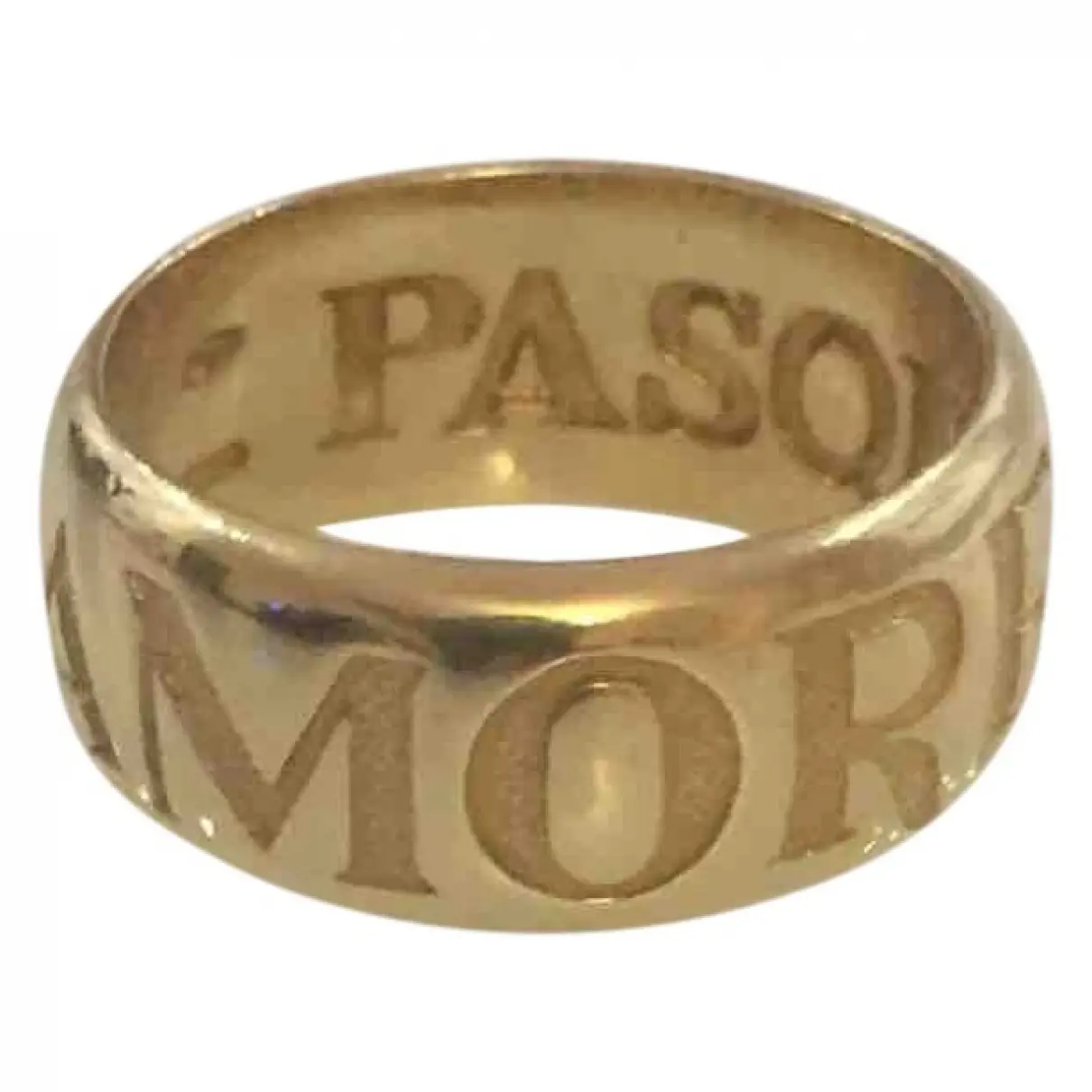 Yellow gold ring Pasquale Bruni