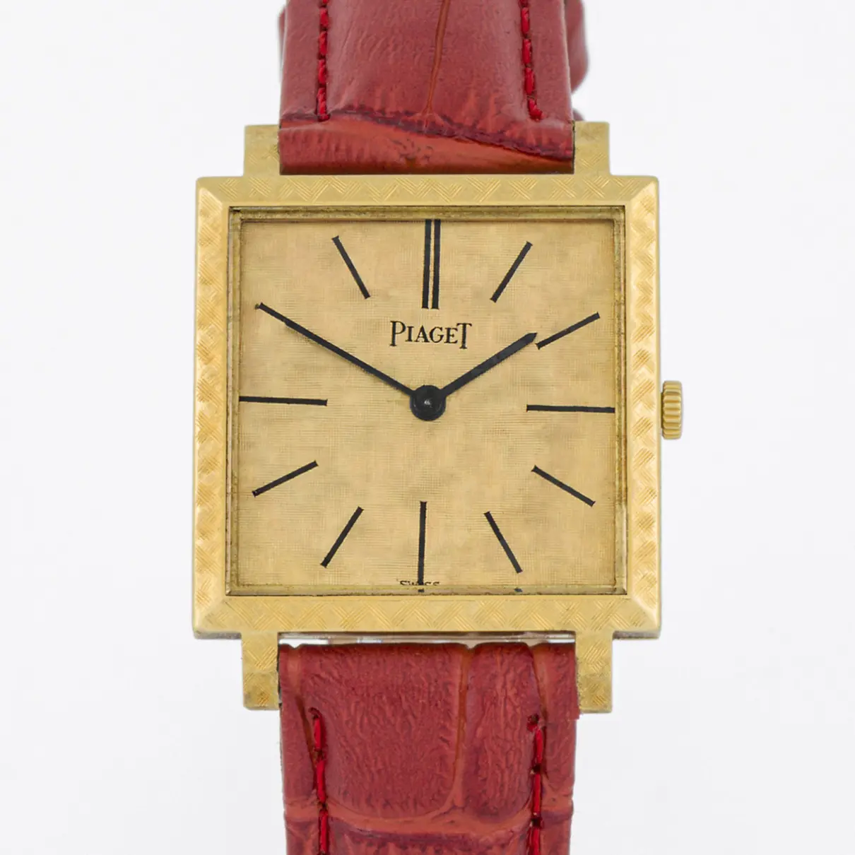 Yellow gold watch Piaget