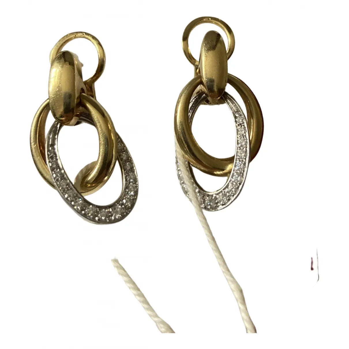 Yellow gold earrings Pomellato