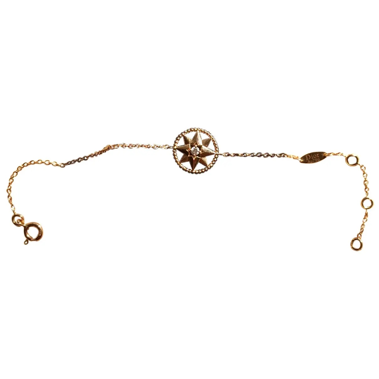 Rose des vents yellow gold bracelet Dior