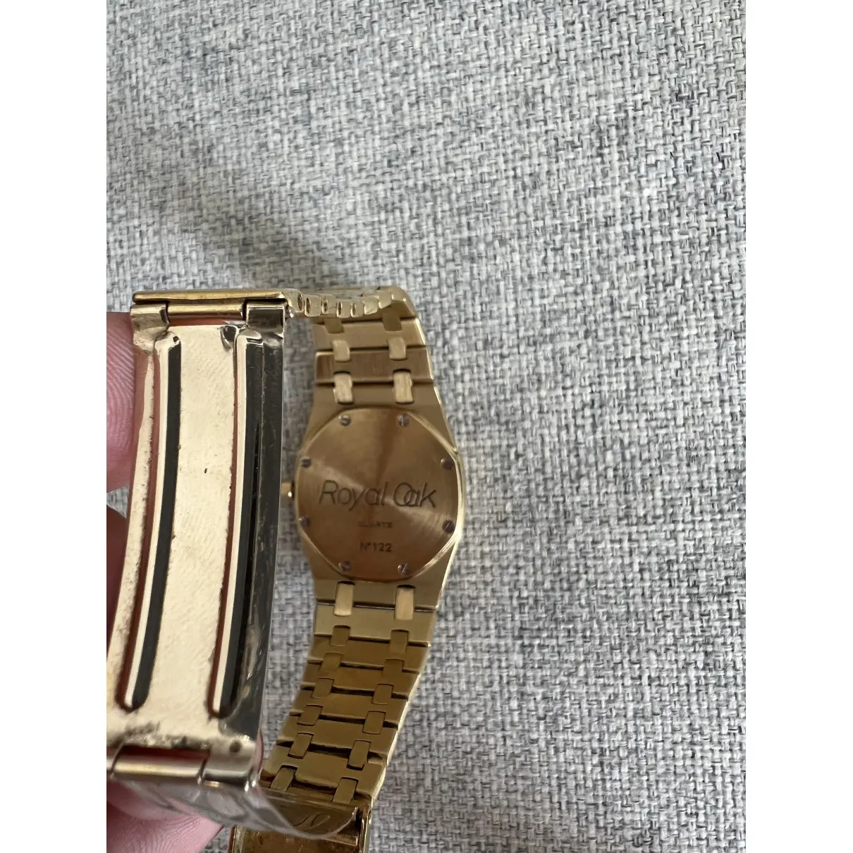 Buy Audemars Piguet Royal Oak Lady yellow gold watch online - Vintage