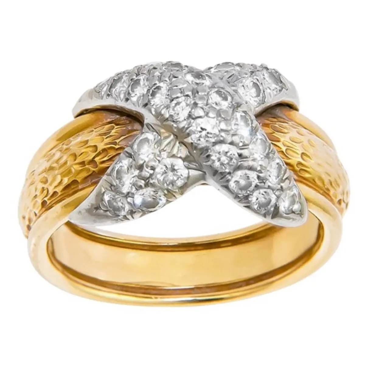 Schlumberger yellow gold ring Tiffany & Co