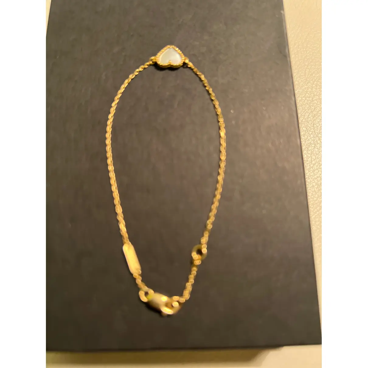 Buy Van Cleef & Arpels Sweet Alhambra yellow gold bracelet online