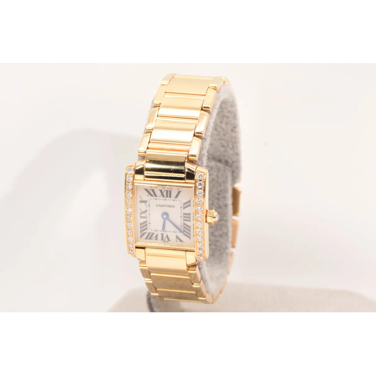 Buy Cartier Tank Française yellow gold watch online