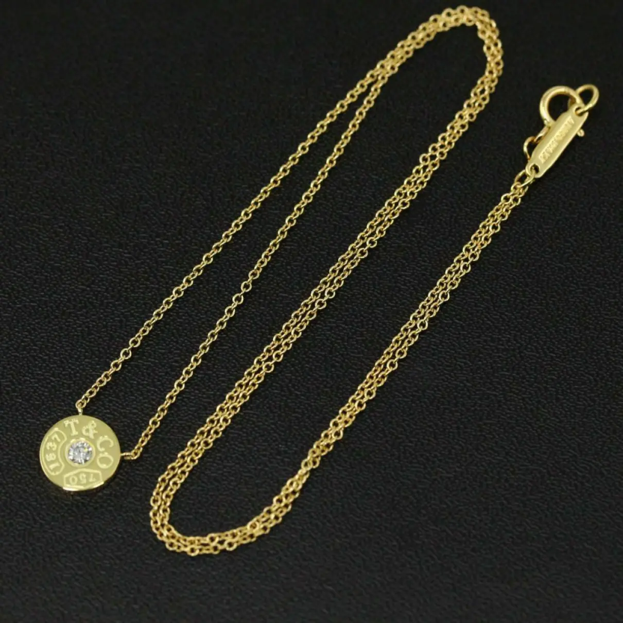 Buy Tiffany & Co Yellow gold necklace online