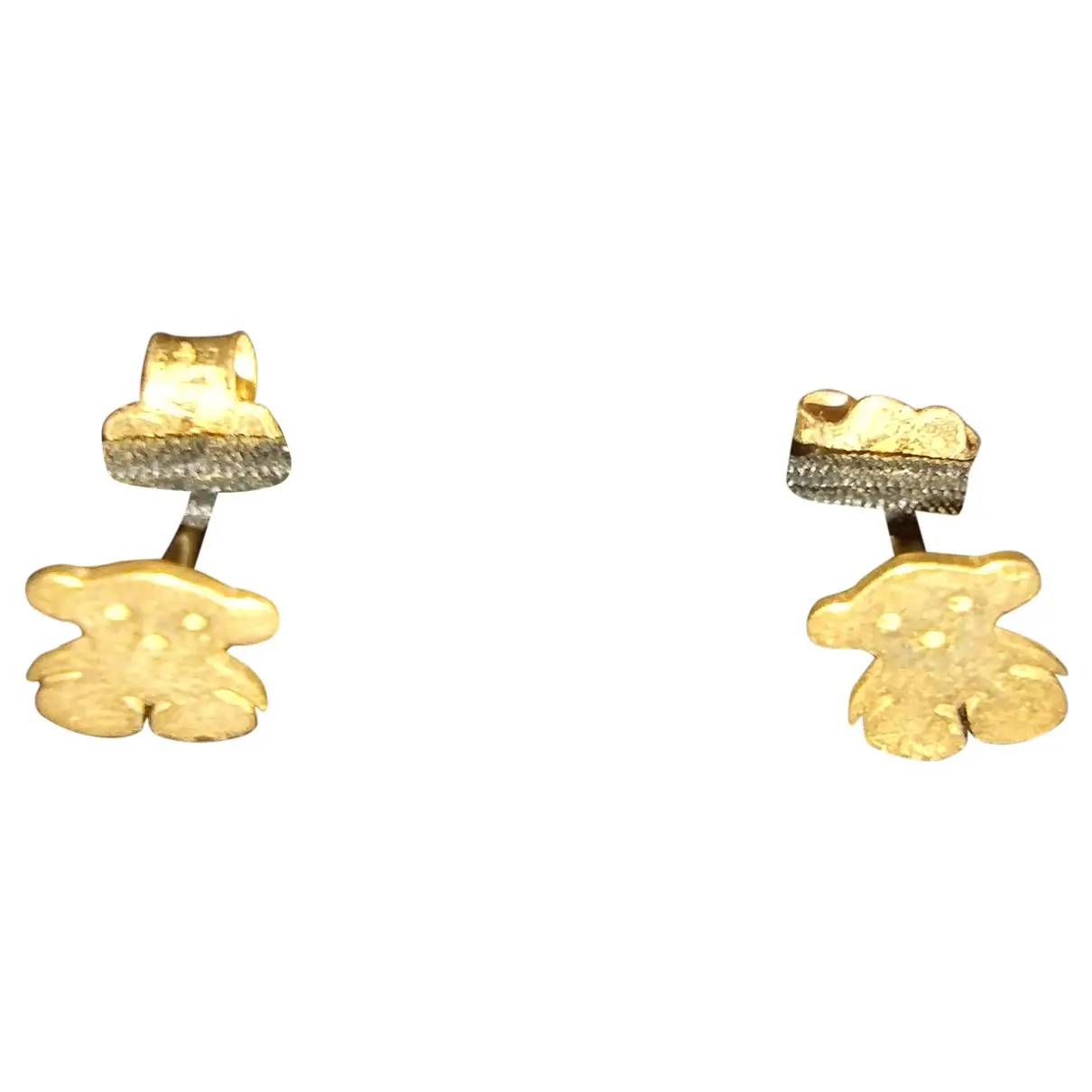 Yellow gold earrings TOUS