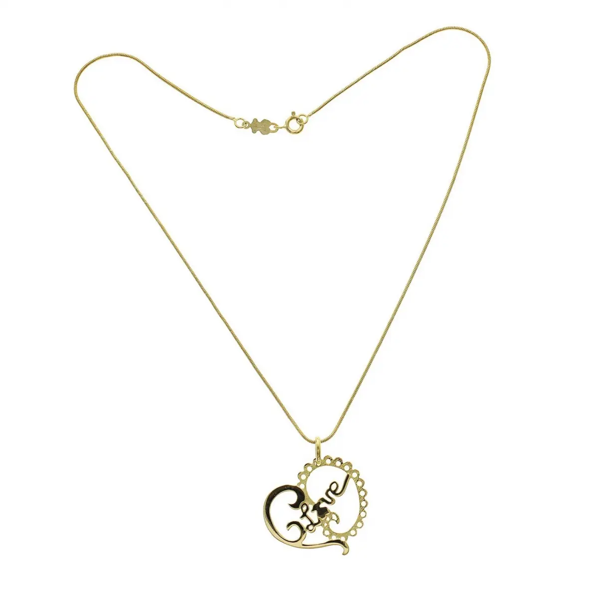 Buy TOUS Yellow gold necklace online