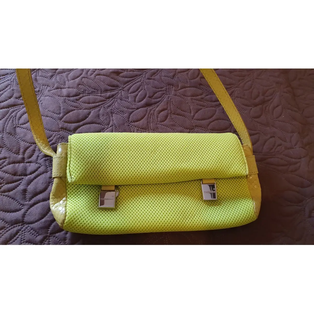Cloth handbag Fendissime - Vintage