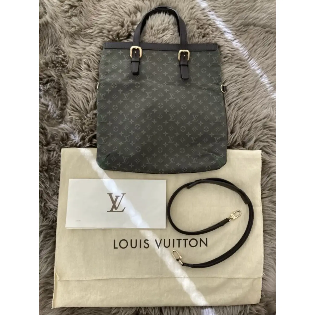 Françoise  cloth bag Louis Vuitton