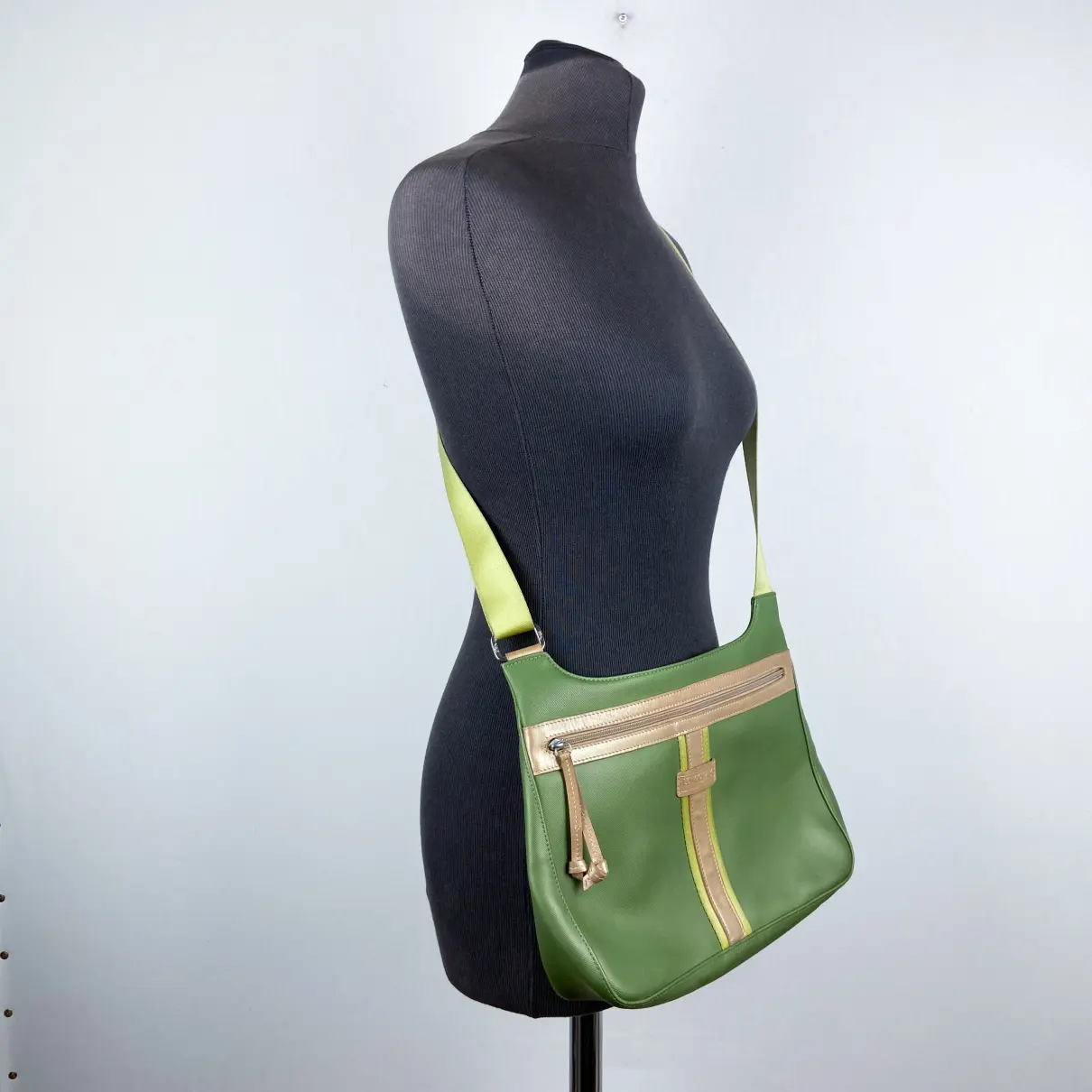 Cloth crossbody bag Longchamp - Vintage