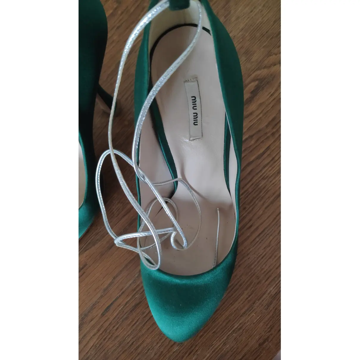 Buy Miu Miu Cloth heels online