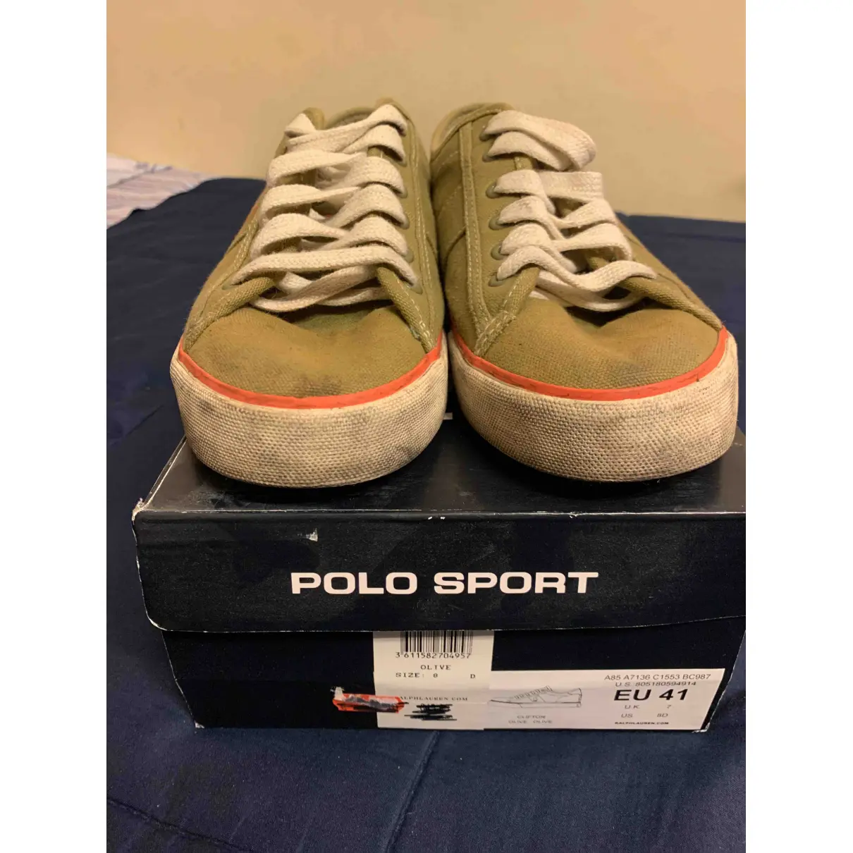 Cloth low trainers Polo Ralph Lauren