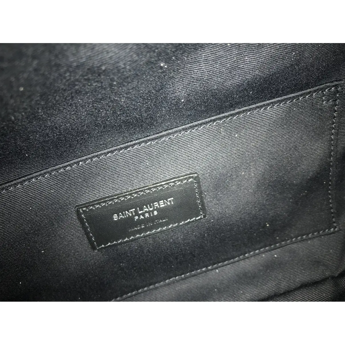 Cloth belt bag Saint Laurent