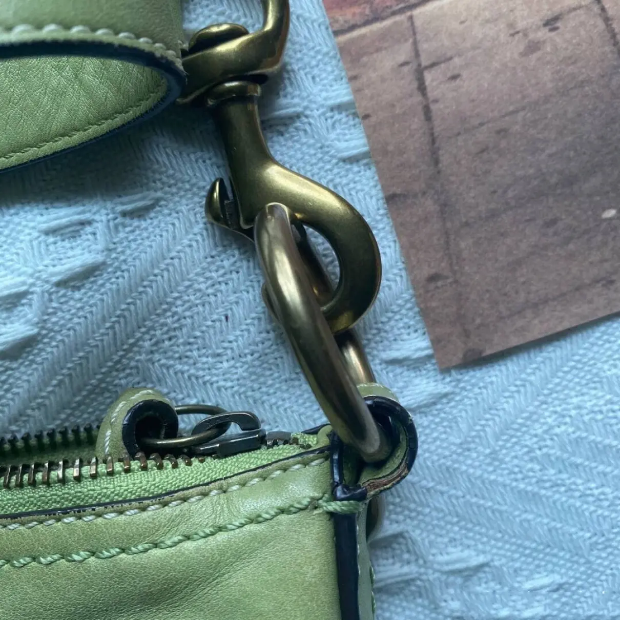 Buy Coach Signature Sufflette cloth mini bag online