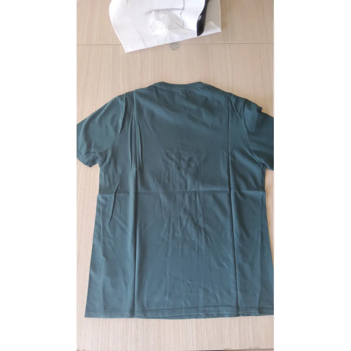 Buy Armani Jeans Green Cotton T-shirt online