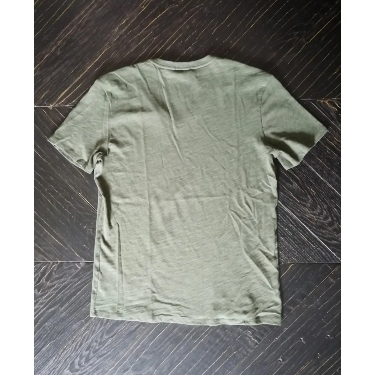 Atm Green Cotton T-shirt for sale