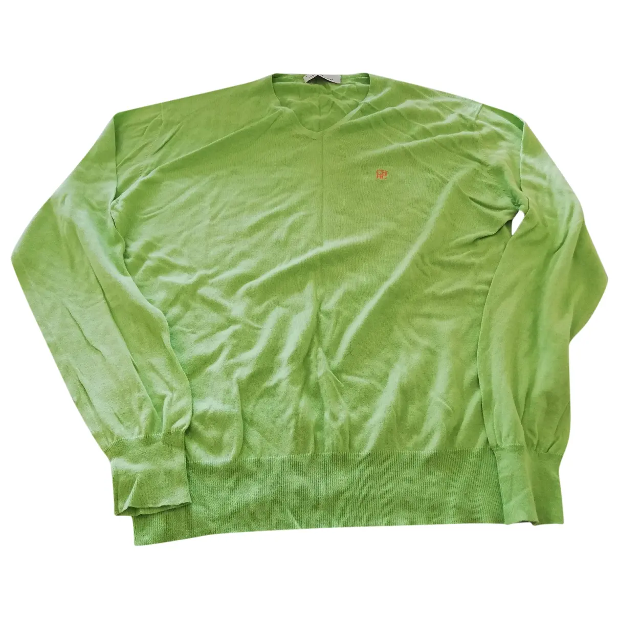 Green Cotton Knitwear & Sweatshirt Carolina Herrera