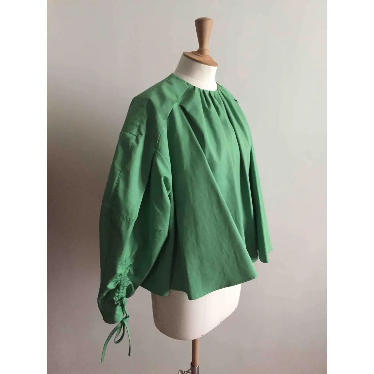 Green Cotton Top Carven