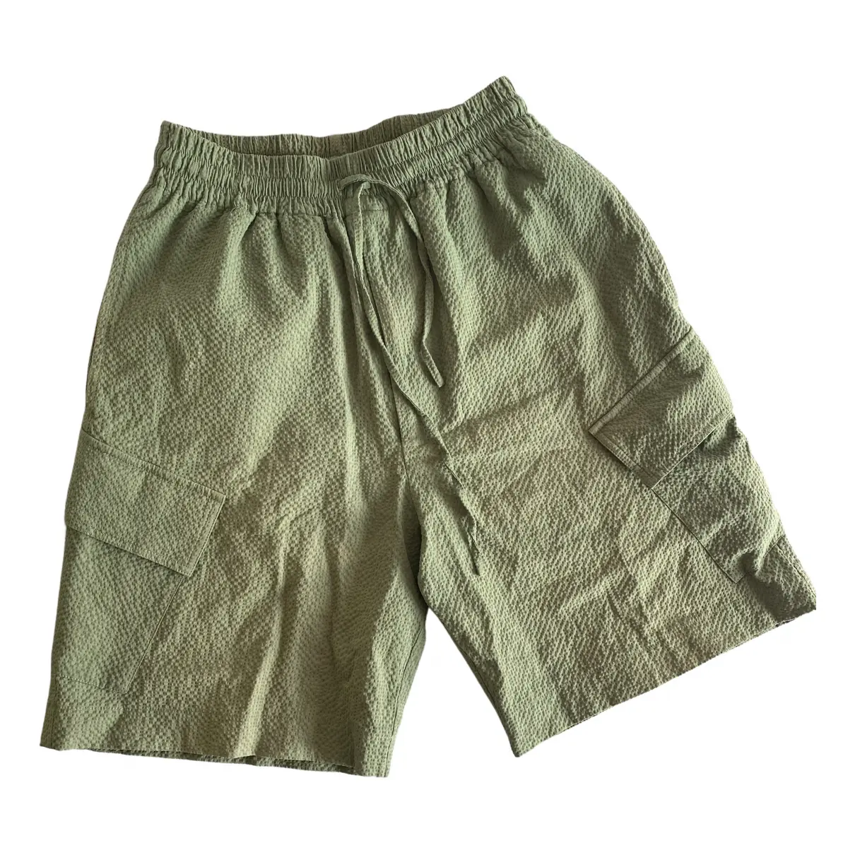 Green Cotton Shorts Cmmn Swdn