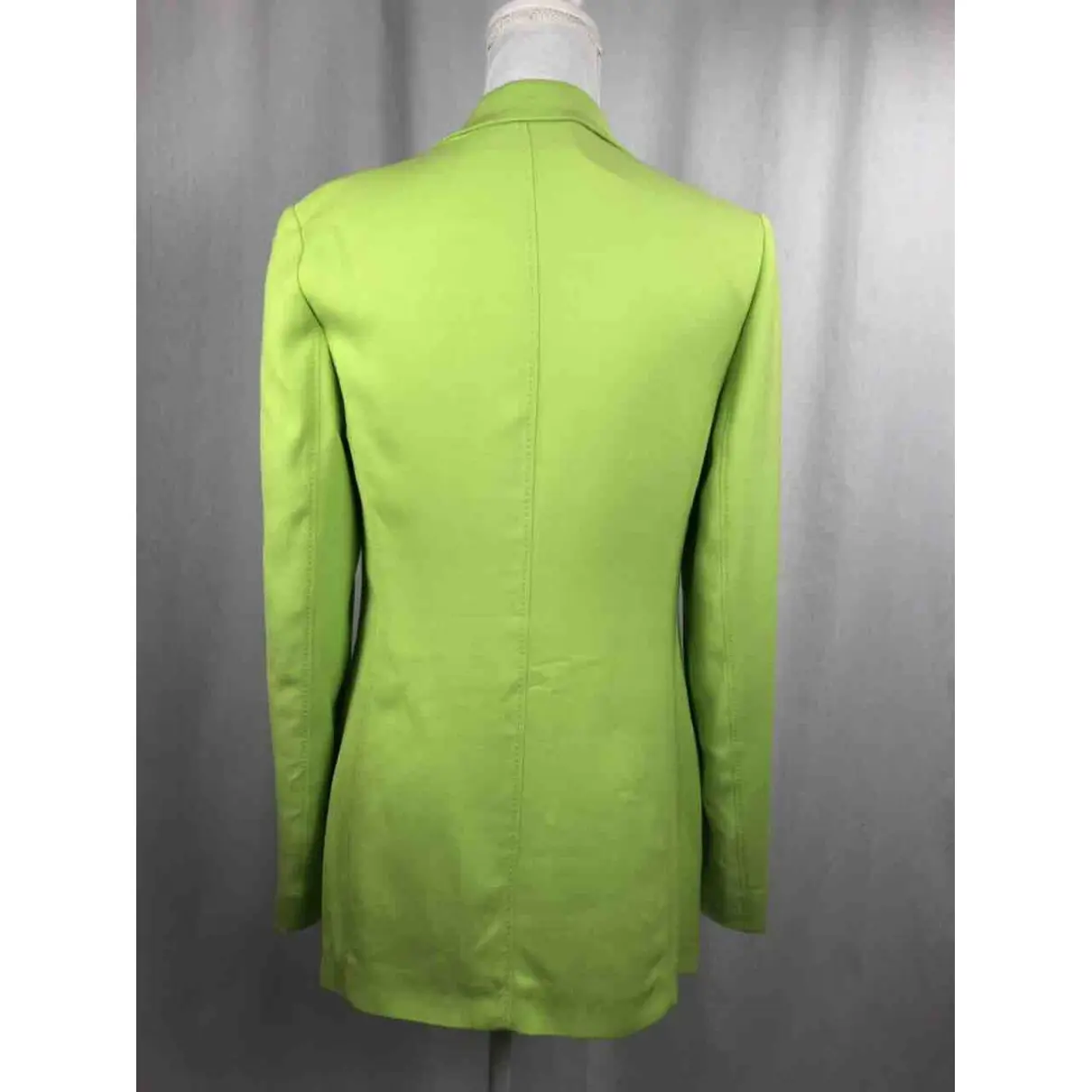 Green Cotton Jacket Escada