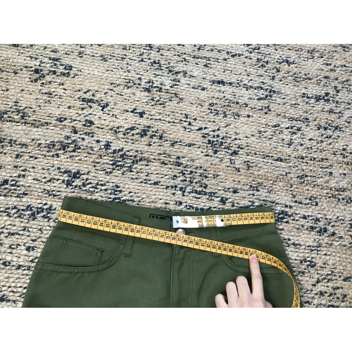 Green Cotton Shorts Fendi - Vintage