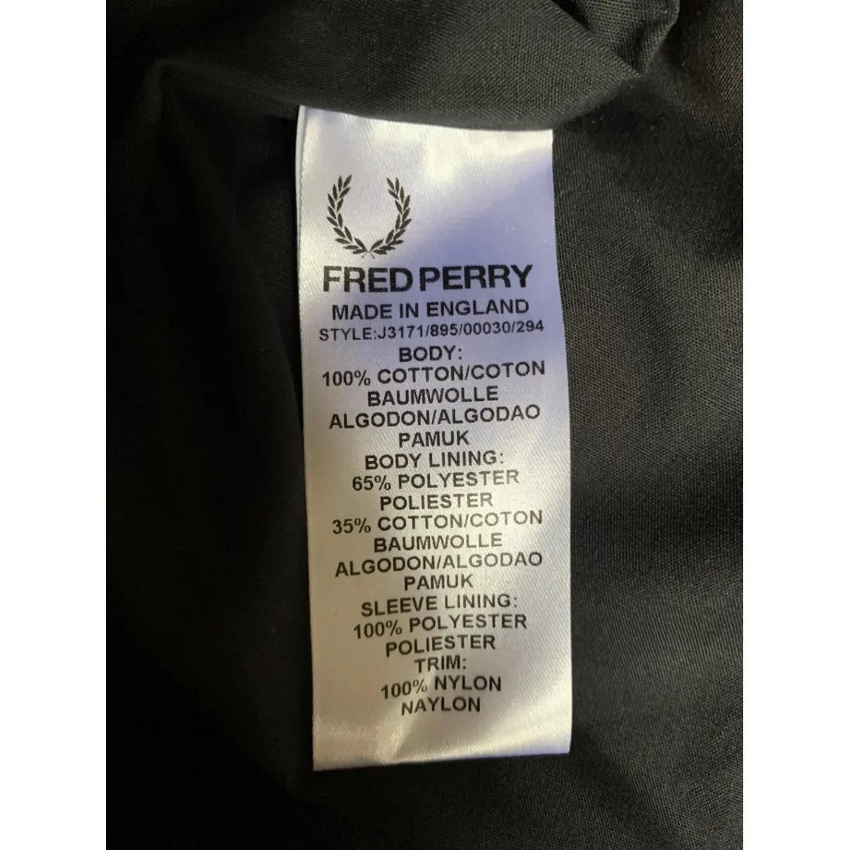 Jacket Fred Perry