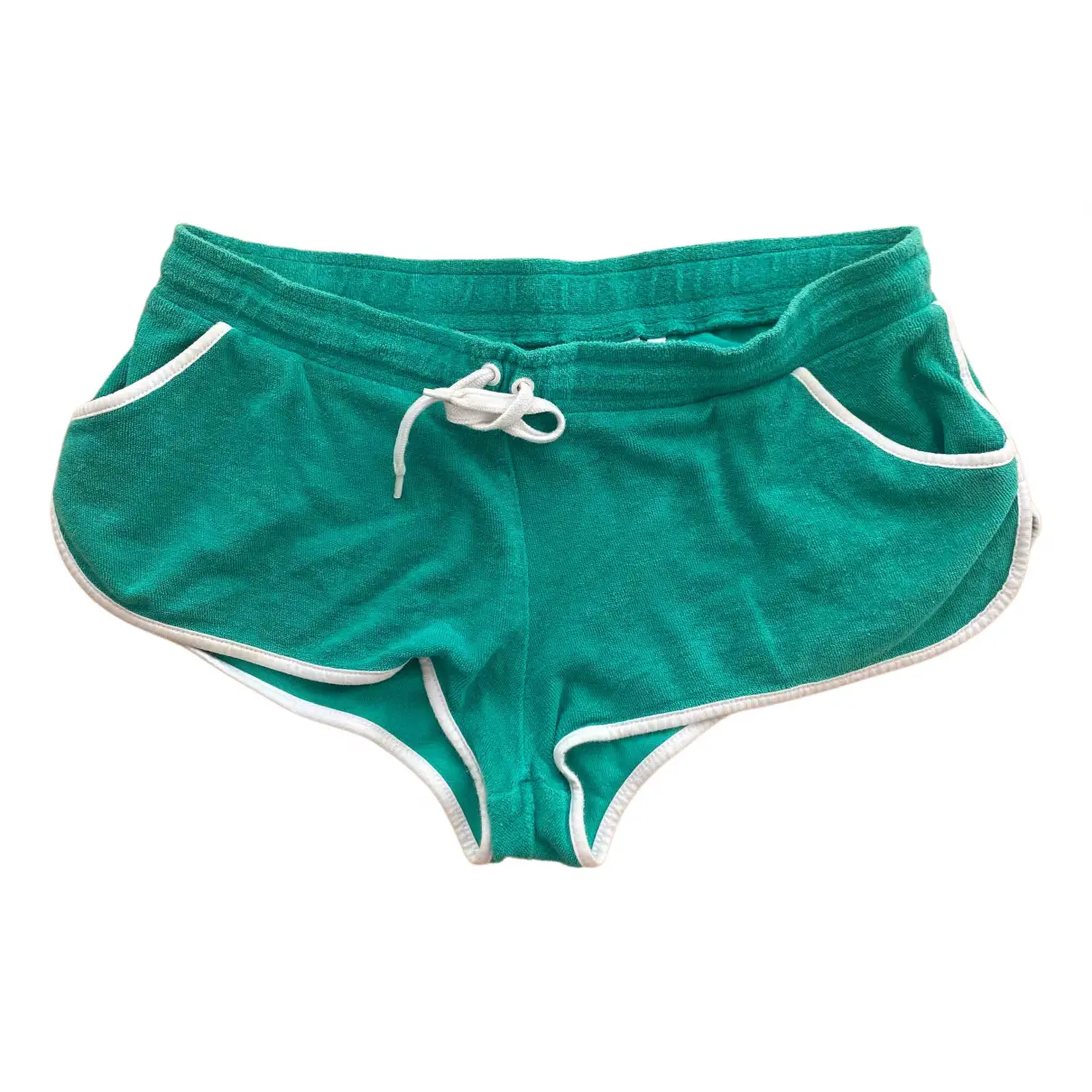 Green Cotton Shorts Lacoste