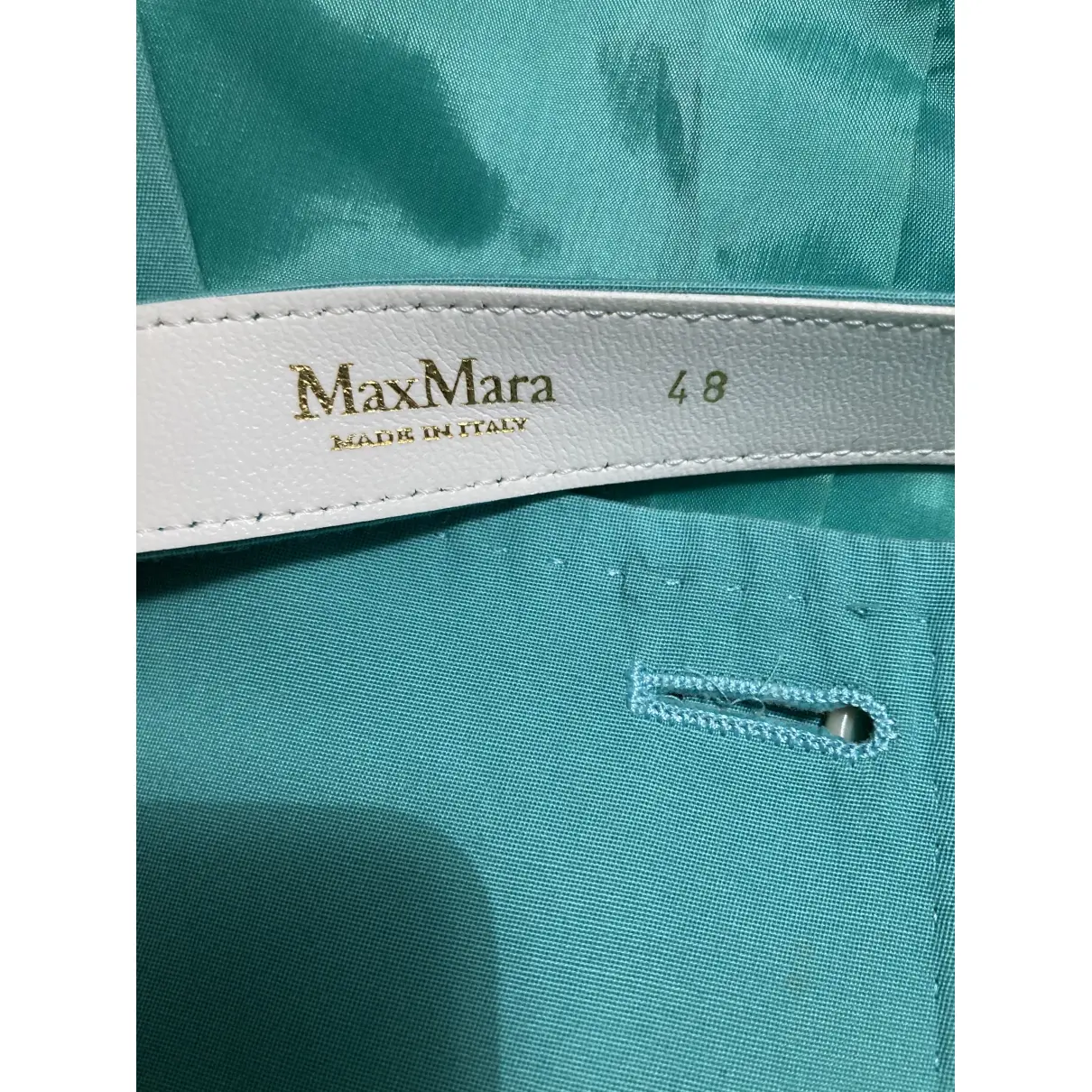 Green Cotton Jacket Max Mara Atelier Max Mara