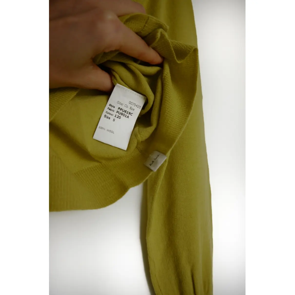 Buy Paul Smith Green Cotton Knitwear online