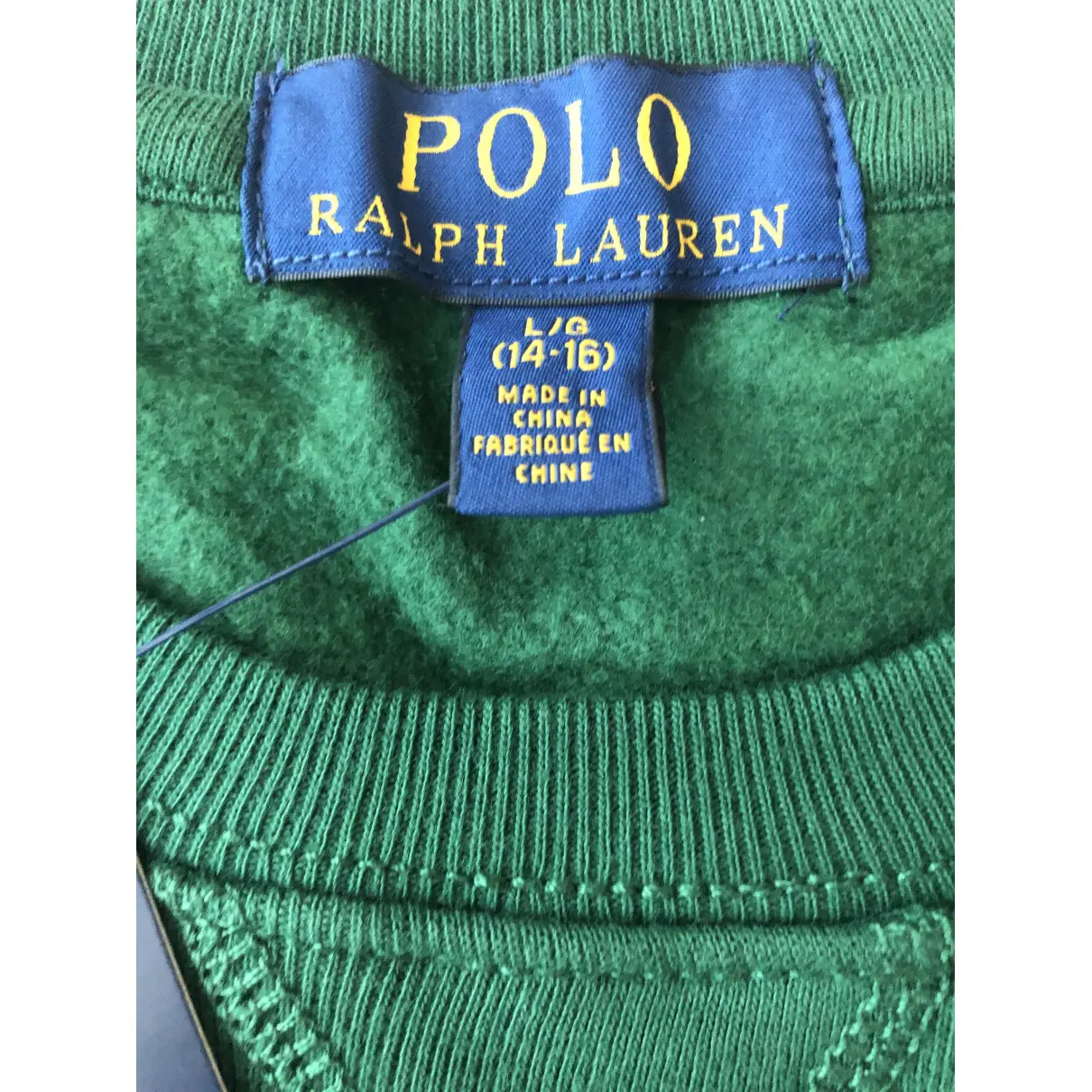 Buy Polo Ralph Lauren Green Cotton Knitwear online