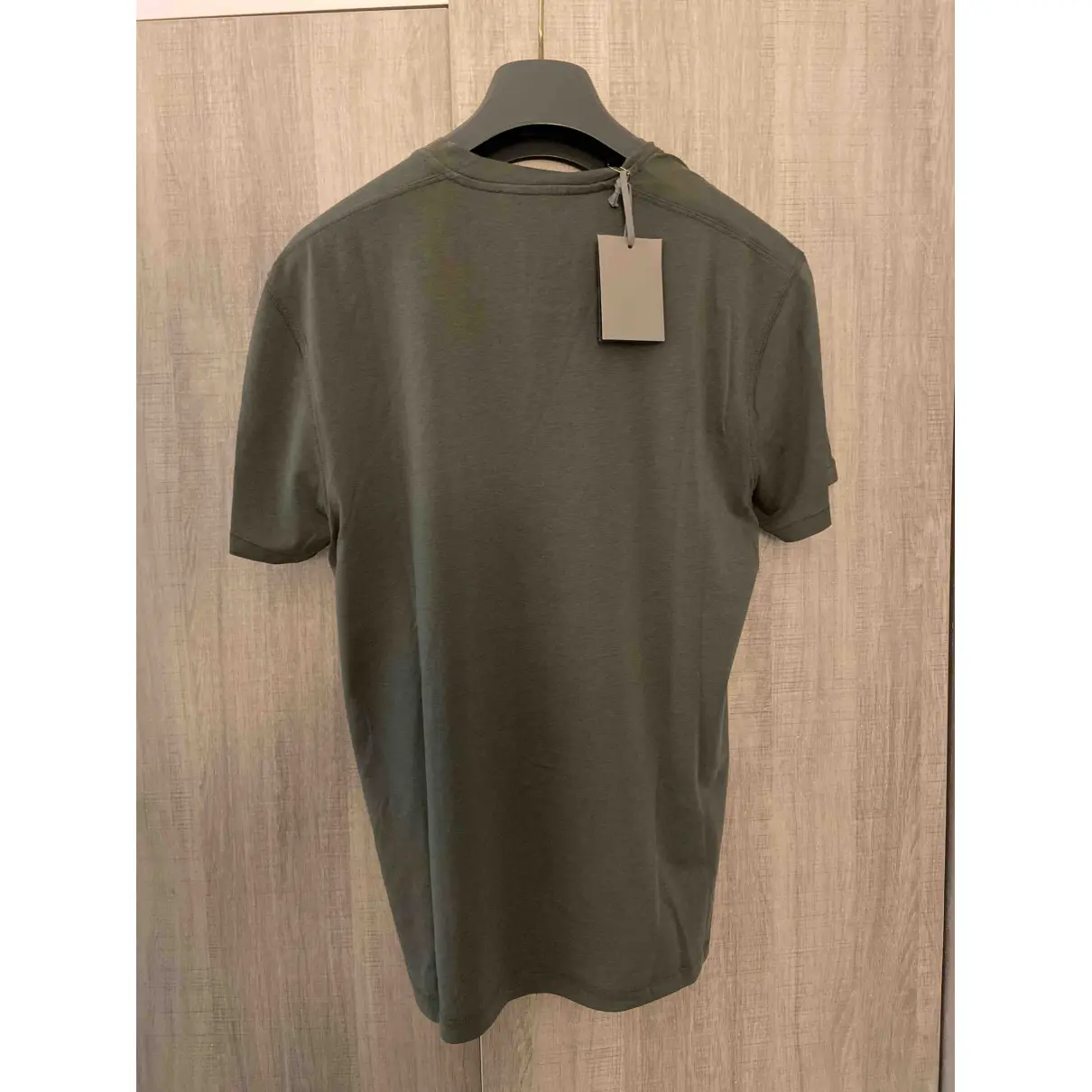 Buy Tom Ford Green Cotton T-shirt online
