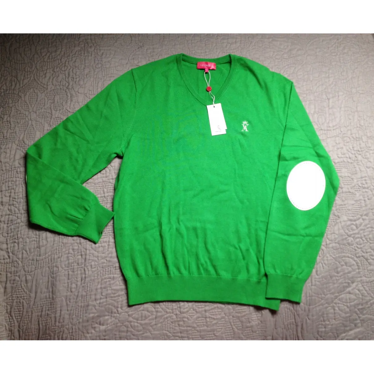 Vicomte Arthur Green Cotton Knitwear & Sweatshirt for sale