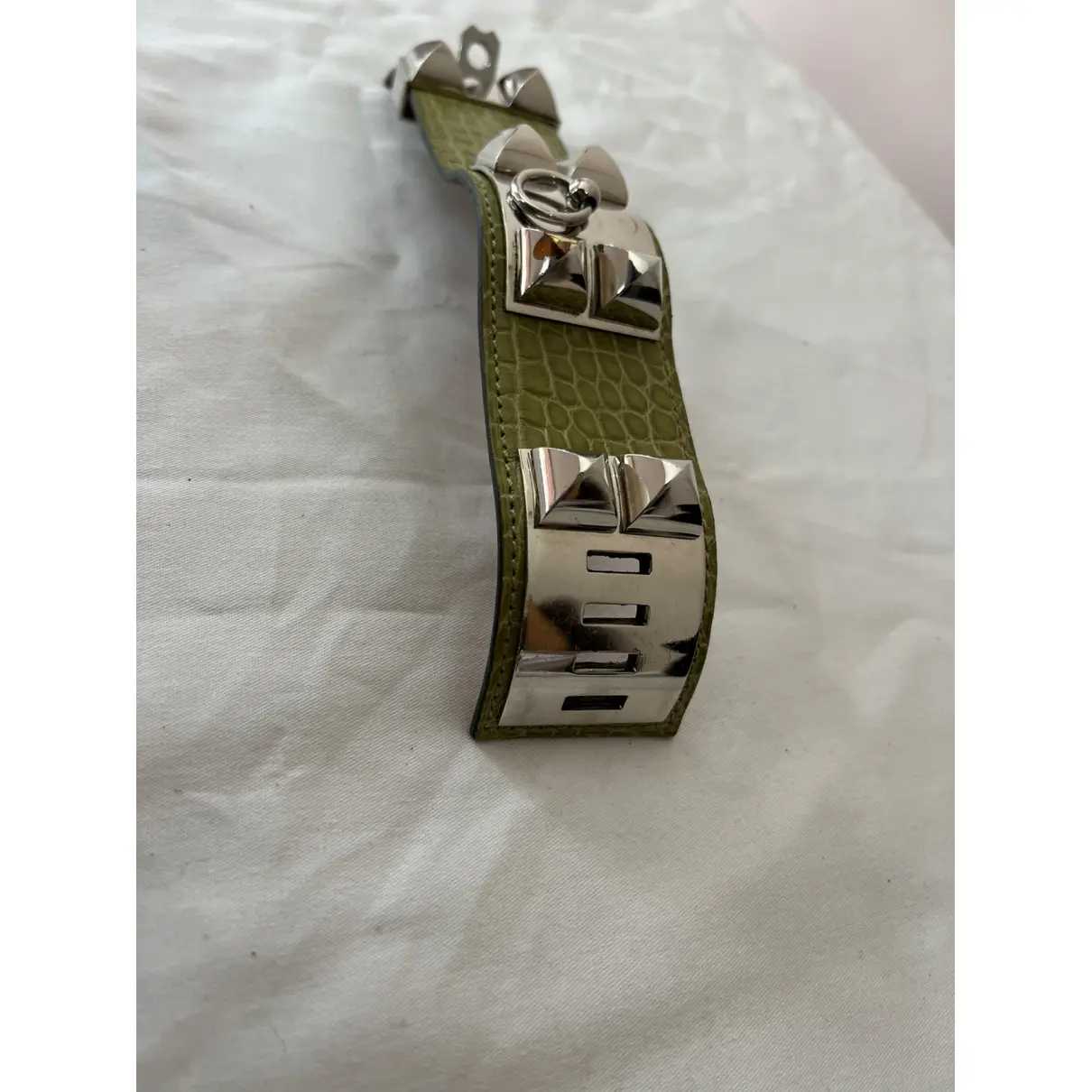 Crocodile bracelet Hermès