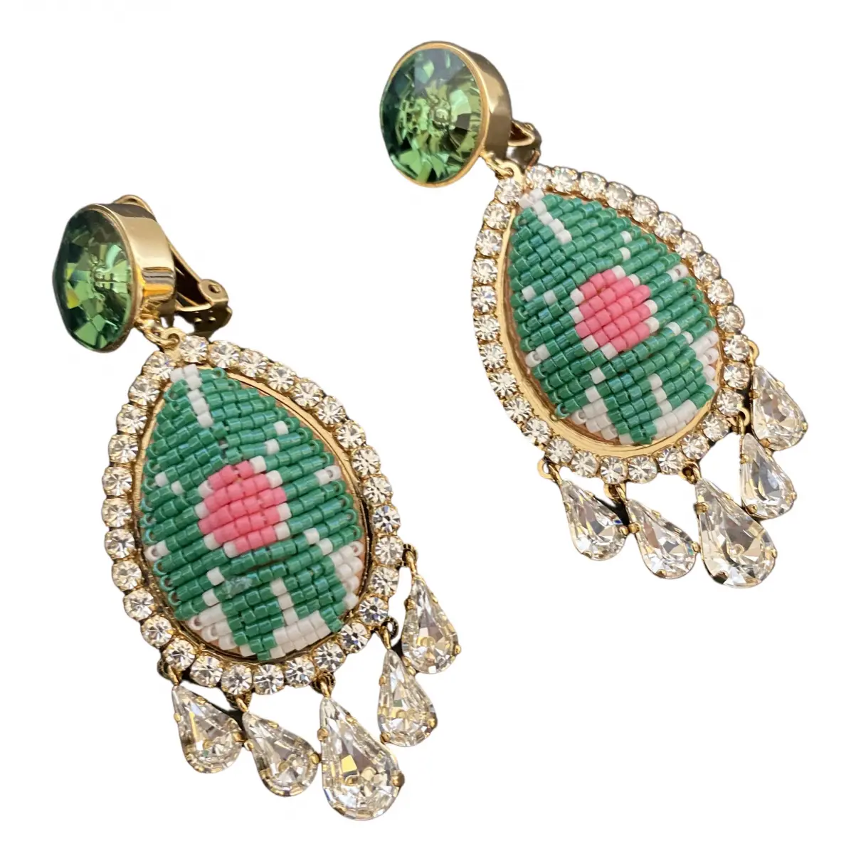 Crystal earrings Shourouk