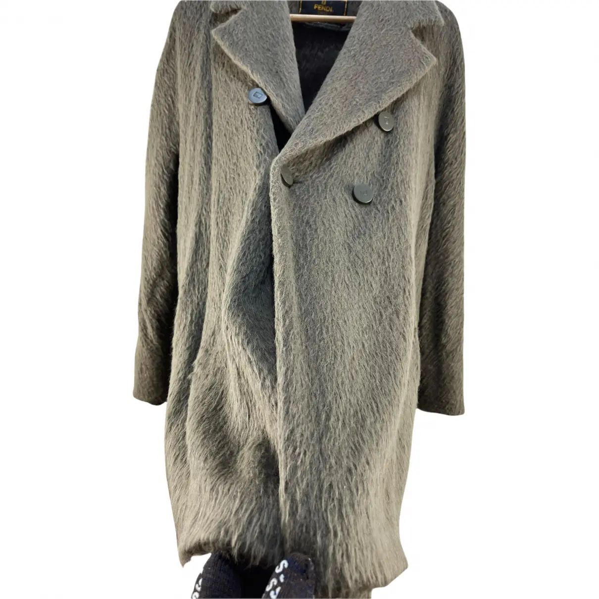 Faux fur coat Fendi - Vintage